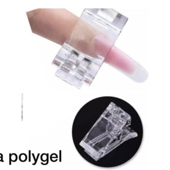 PINZA PARA POLYGEL TRANSPARENTE Y COLORES