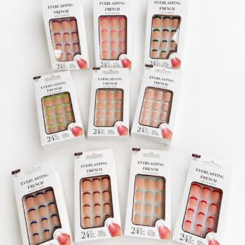 UÑAS PRESS ON FRANCES MATTE X 24 UNIDADES 24171