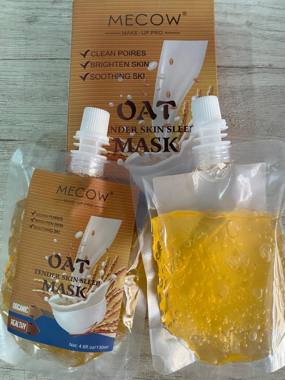 MASCARILLA MECOW DE AVENA CON TAPA