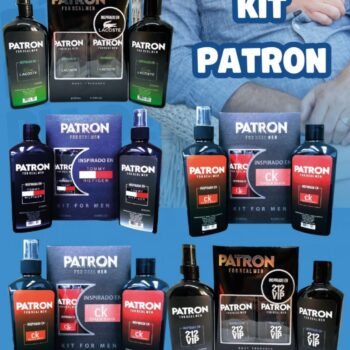KIT HOMBRE PATRON   CREMA Y SPLASH
