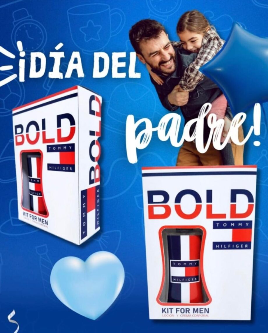 KIT HOMBRE TOMMY  CREMA Y SPLASH