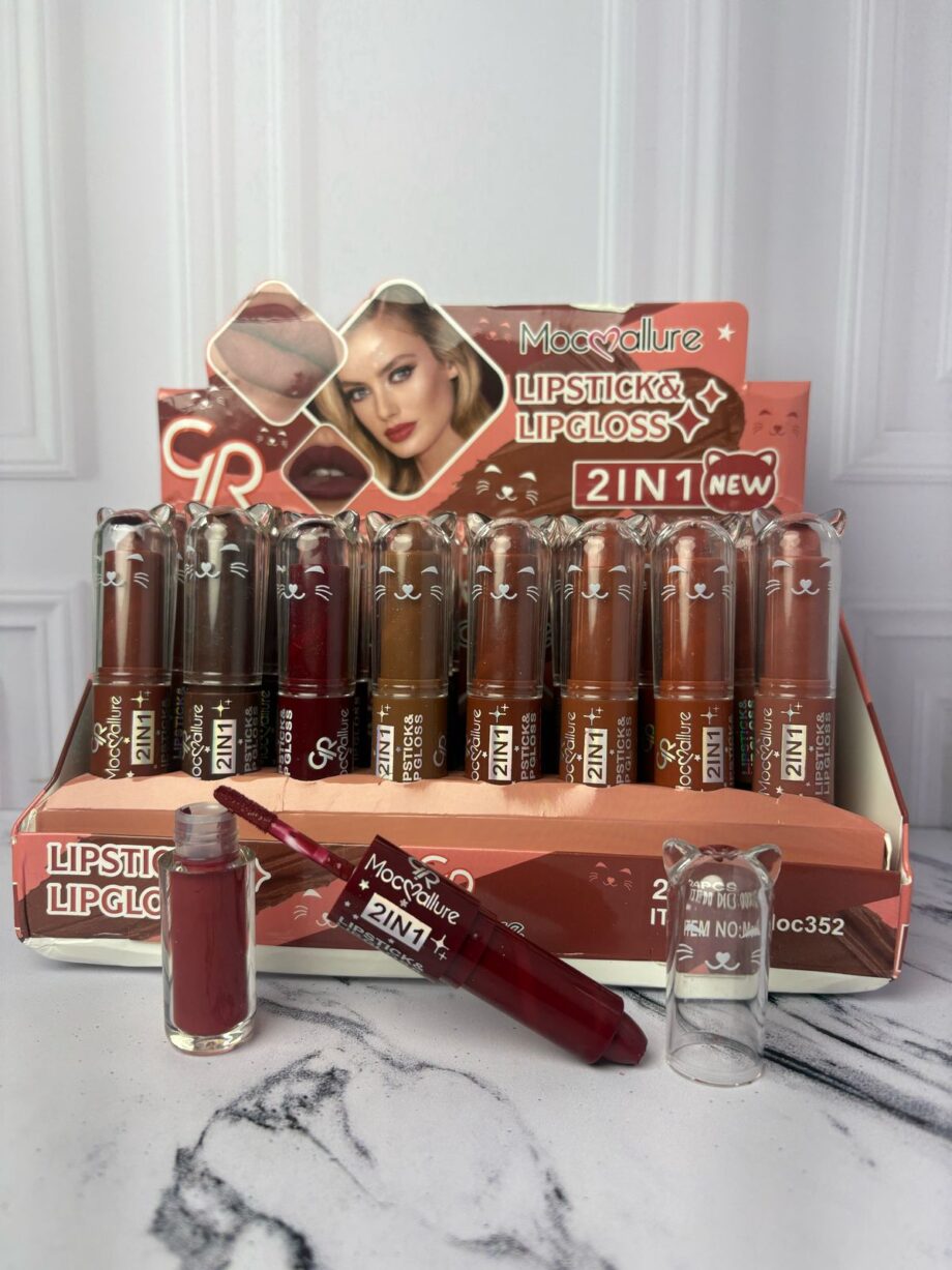 LABIAL MATTE Y LIQUIDO 2 EN 1  MOC382