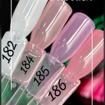 ESMALTE TRASLUCIDO GELPOLISH #184-185