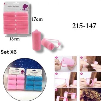 RULOS PARA CABELLO X 6