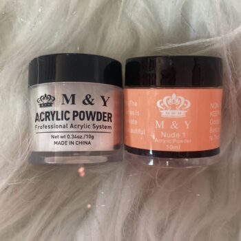 ACRILICO DE 1Ogramos WHITE Y NUDE