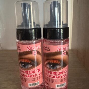 ESPUMA PARA LIMPIEZA DE PESTAÑAS Y CEJAS