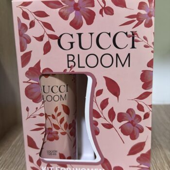 KIT MUJER SPLASH Y JABON GUCCI RUSH