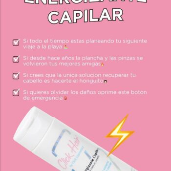 ENERGIZANTE CAPILAR CLICK HAIR