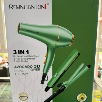 KIT SECADOR,PLANCHA Y PINZA