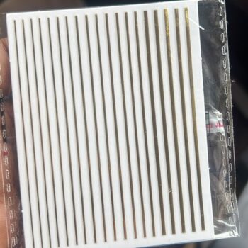 STICKER LINEAS DORADAS TAMAÑOS