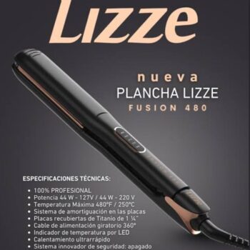 PLANCHA LIZZE FUSION 480