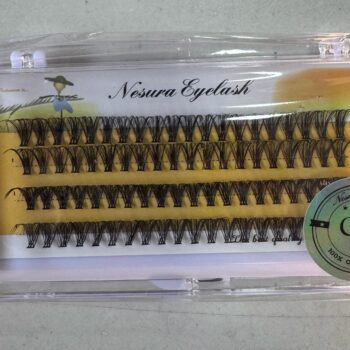 PESTAÑA NESURA 30P CURVATURA C y D TALLA 12 4 LINEAS