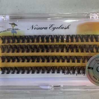 PESTAÑA NESURA 40P CURVATURA C y D TALLA 10 4 LINEAS