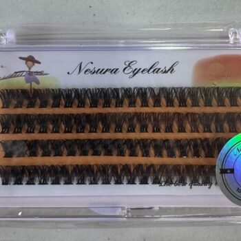 PESTAÑA NESURA 50P CURVATURA C y D TALLA 10 4 LINEAS