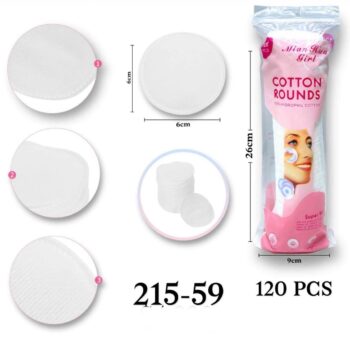 POMOS DESMAQUILLADORAS X 120 UNIDADES 215-259