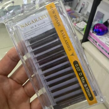 PESTAÑAS FIBRAS TECNOLOGICAS NAGARAKU 6D W MIXTA