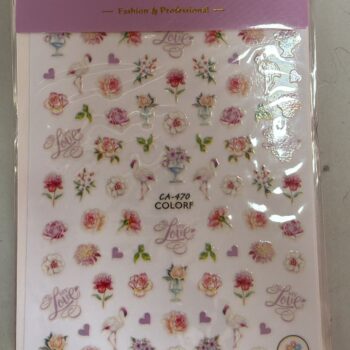STICKER FLORES CA470
