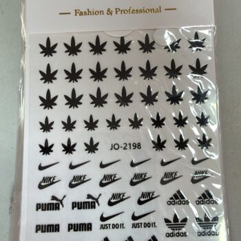STICKER NEGRO JO2198