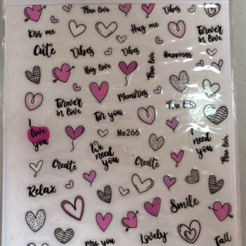 STICKER CORAZON ME266