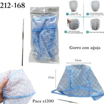 GORRO RAYITOS CON AGUJA