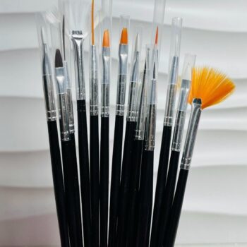 PINCELES PARA UÑAS X 14
