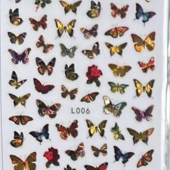 STICKER MARIPOSA L006