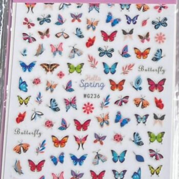 STICKER MARIPOSA WG236