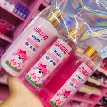 KIT ARRURRU X 3 SPLASH,CREMA Y GEL DE DUCHA