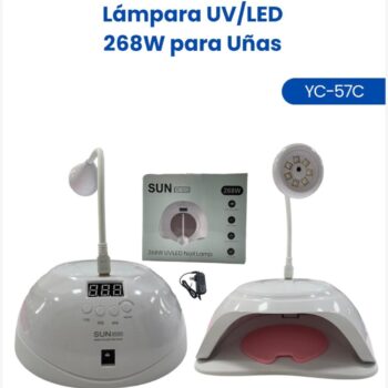 LAMPARA PARA UÑAS 2 EN 1 SUN 268W
