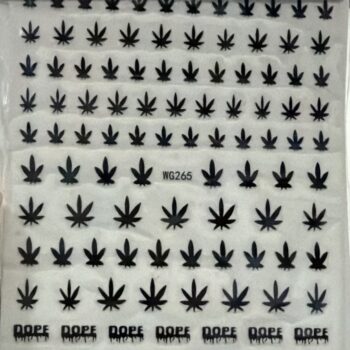 STICKER NEGRO WG265