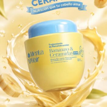 TRATAMIENTO MENTA HAIR BANANO Y CERAMIDAS 500ml