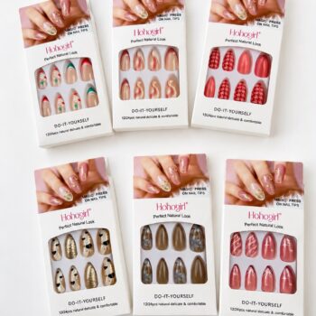 UÑAS DECORADAS ALMENDRA 24285