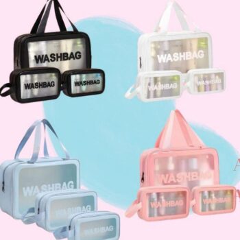 COSMETIQUERA WASHBAG X 3