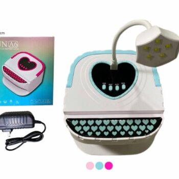 LAMPARA PARA UÑAS 2 EN 1 SUN A6 DE 288WATTS  sirve para press on