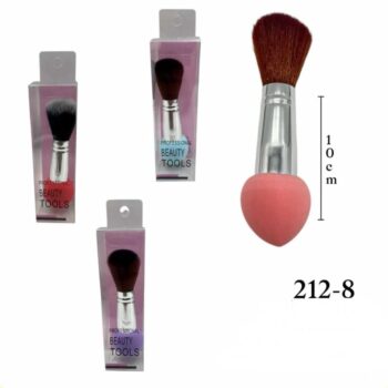 BROCHA DOBLE PARA MAQUILLAJE