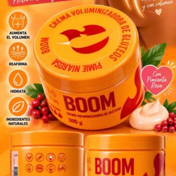 CREMA BOOM VOLUMINIZADOR DE GLUTEOS