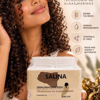 CREMA PARA PEINAR SALINA PARA RIZOS