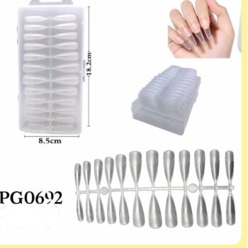 UÑAS PRESS ON ESTILETO x 240 con porosidad