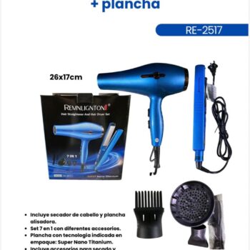 SECADOR Y PLANCHA AZUL RE2517