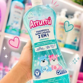 SHAMPOO Y BAÑO LIQUIDO ARRURRU formula original