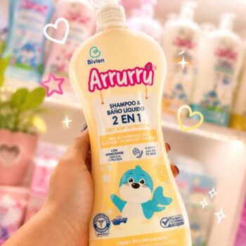 SHAMPOO Y BAÑO LIQUIDO ARRURRU formula delicada
