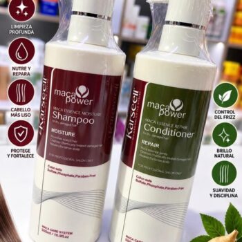 SHAMPOO Y ACONDICIONAR KARSEELL CABELLO LISO  C/U