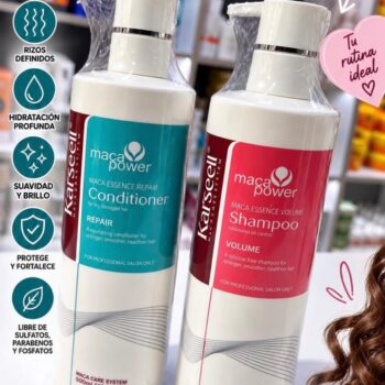 SHAMPOO Y ACONDICIONAR KARSEELL CABELLO RIZADO C/U