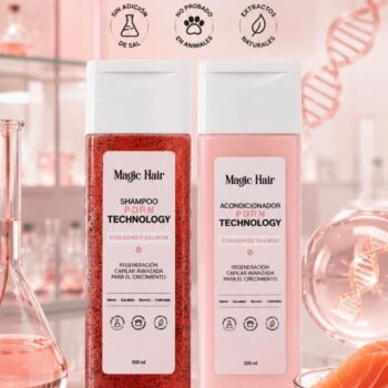 SHAMPOO Y ACONDICIONADOR MAGIC HAIR ESPERMA DE SALMON C/U
